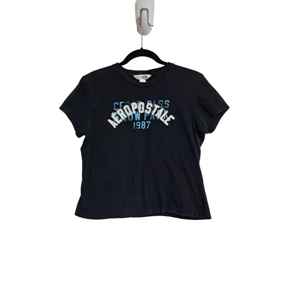 Aeropostale Tops - VTG Y2K Aeropostale Boyfriend Tee Size Large Cedar Pass Snow Park 1987
